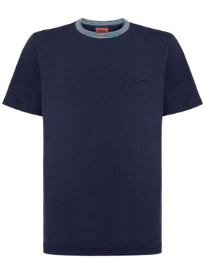 MISSONI Navy Logo T-Shirt