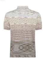 Load image into Gallery viewer, MISSONI Beige space-dye Knit polo