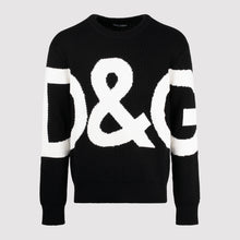 Load image into Gallery viewer, Dolce &amp; Gabbana Wool Knitted Black Sweatshirt