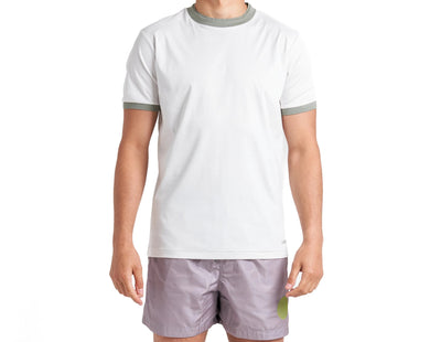 LANKA Olive Trim T-Shirt