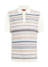 Load image into Gallery viewer, MISSONI Zig Zag Multicoloured Polo