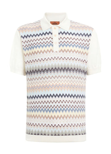 MISSONI Zig Zag Multicoloured Polo