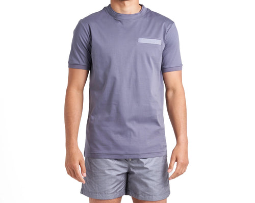 LANKA Steel Grey Pocket T-Shirt