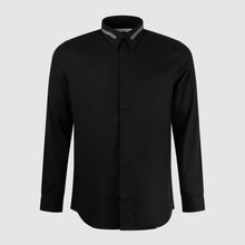 Load image into Gallery viewer, GIVENCHY logo black cotton shirt