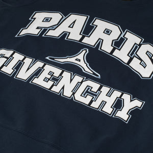 GIVENCHY Paris Embroidered Cotton Sweatshirt