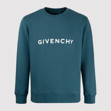 Load image into Gallery viewer, GIVENCHY Archetype Blue slim fit sweatshirt