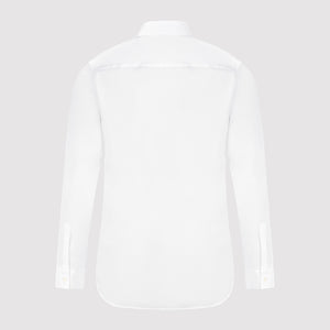 GIVENCHY slim fitting white logo shirt