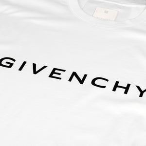 GIVENCHY Archetype White slim fit T-shirt