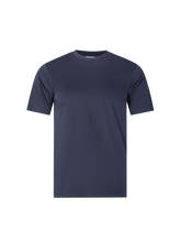 Load image into Gallery viewer, Catini Firenze Luxury Mercerised Cotton T-Shirt Navy Blue