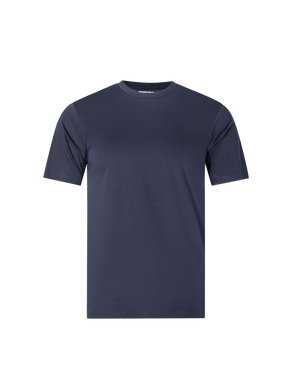 Catini Firenze Luxury Mercerised Cotton T-Shirt Navy Blue