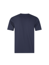 Load image into Gallery viewer, Catini Firenze Mercerised Cotton Pocket T-Shirt Navy Blue