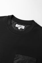 Load image into Gallery viewer, Catini Firenze Luxury Mercerised Cotton Pocket T-Shirt Nero Black