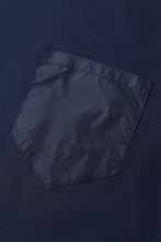 Load image into Gallery viewer, Catini Firenze Mercerised Cotton Pocket T-Shirt Navy Blue