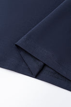 Load image into Gallery viewer, Catini Firenze Mercerised Cotton Pocket T-Shirt Navy Blue