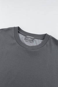 Catini Firenze Plain T-Shirt Smoke Grey