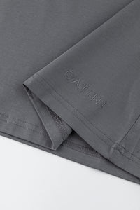 Catini Firenze Plain T-Shirt Smoke Grey