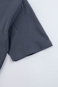 Catini Firenze Plain T-Shirt Steel Blue