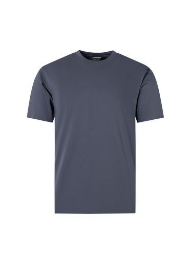 Catini Firenze Plain T-Shirt Steel Blue