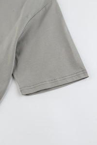 Catini Firenze Plain T-Shirt Stone Grey
