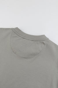 Catini Firenze Plain T-Shirt Stone Grey