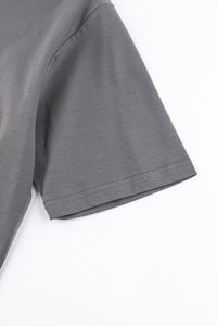 Catini Firenze Plain T-Shirt Dark Grey