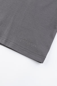 Catini Firenze Plain T-Shirt Dark Grey