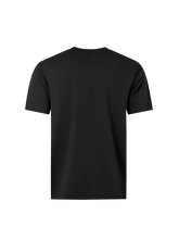 Load image into Gallery viewer, Catini Firenze Nylon Shoulder Panel T-Shirt Black/Navy Blue Soulder Panels