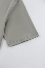Load image into Gallery viewer, Catini Firenze Nylon Shoulder Panel T-Shirt Champagne