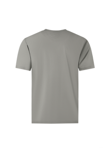 Catini Firenze Nylon Shoulder Panel T-Shirt Champagne