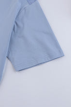 Load image into Gallery viewer, Catini Firenze Nylon Shoulder Panel T-Shirt Light Blue