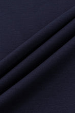 Load image into Gallery viewer, Catini Firenze Nylon Shoulder Panel Navy Blue T-Shirt