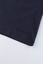 Load image into Gallery viewer, Catini Firenze Nylon Shoulder Panel T-Shirt Navy Blue/Black Shoulder Panel