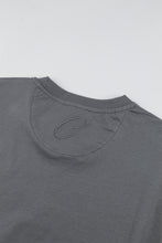Load image into Gallery viewer, Catini Firenze Nylon Shoulder Panel T-Shirt Grey