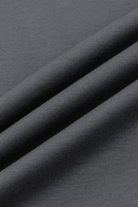Catini Firenze Nylon Shoulder Panel T-Shirt Grey