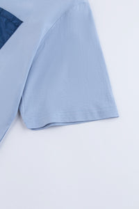 Catini Firenze Pocket T-Shirt Light Blue/Navy Blue