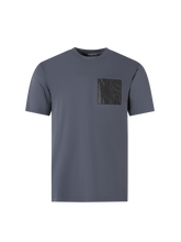 Load image into Gallery viewer, Catini Firenze Pocket T-Shirt Steel Blue