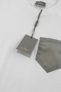 Catini Firenze Pocket T-Shirt White/Arenaria Beige
