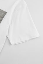 Load image into Gallery viewer, Catini Firenze Pocket T-Shirt White/Arenaria Beige