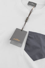 Load image into Gallery viewer, Catini Firenze Pocket T-Shirt White/Mid Grigio Grey