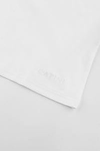 Catini Firenze Pocket T-Shirt White/Mid Grigio Grey