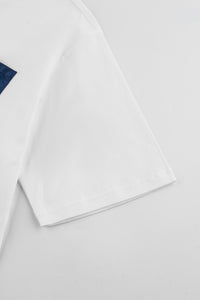Catini Firenze Pocket T-Shirt White/Deep Blue