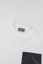 Load image into Gallery viewer, Catini Firenze Pocket T-Shirt White/Steel Grey