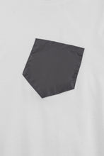 Load image into Gallery viewer, Catini Firenze Pocket T-Shirt White/Dark Grigio Grey