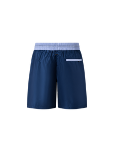 Catini Baratti Contrast Waistband Swim Shorts Navy Blue/Light Blue