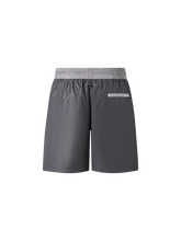 Load image into Gallery viewer, Catini Baratti Contrast Waistband Swim Shorts Dark Grey/Light Grey