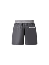 Load image into Gallery viewer, Catini Baratti Contrast Waistband Versatile Shorts Dark Grey/Light Grey