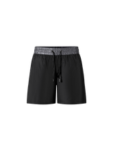 Load image into Gallery viewer, Catini Baratti Contrast Waistband Versatile Shorts Black/Dark Grey