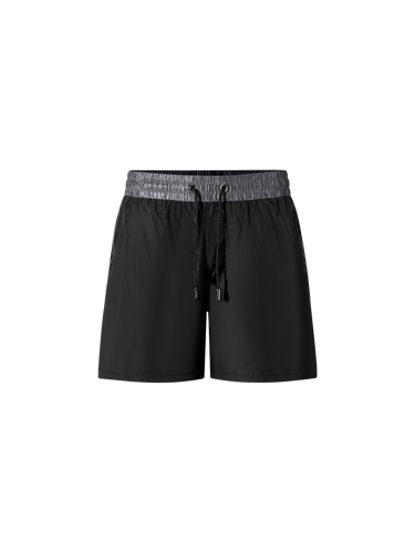 Catini Baratti Contrast Waistband Versatile Shorts Black/Dark Grey