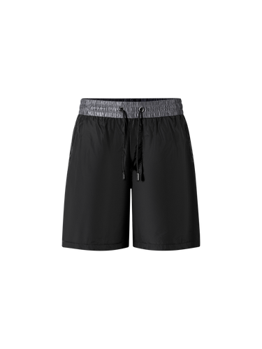 Catini Baratti Contrast Waistband Swim Shorts Black/Dark Grey