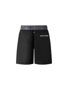 Catini Baratti Contrast Waistband Swim Shorts Black/Dark Grey
